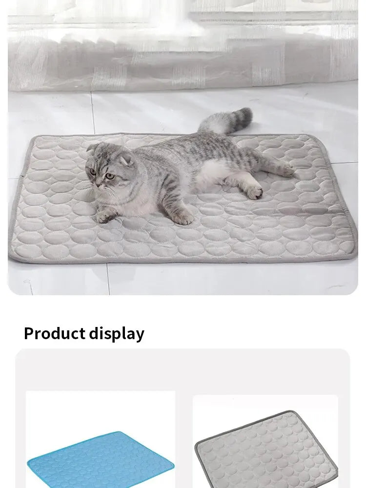 Tapis rafraîchissant pour animaux de compagnie, idéal pour l'été, pour chats et chiens.
