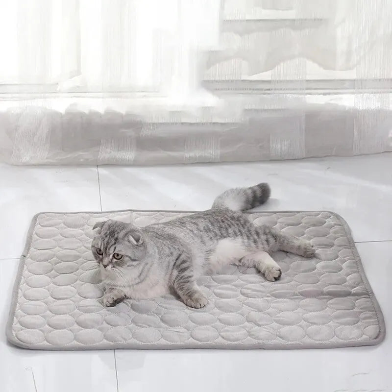 Tapis rafraîchissant pour animaux de compagnie, idéal pour l'été, pour chats et chiens.