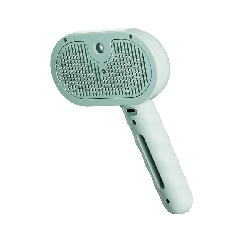 Brosse vapeur pour chat et chien - Peigne à vapeur pour éliminer les poils d'animaux