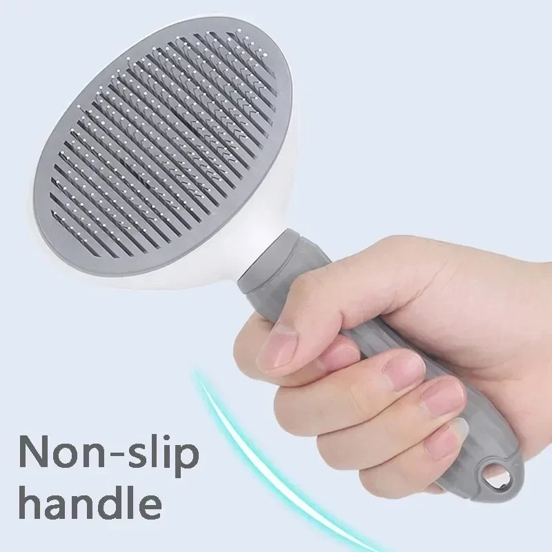 Brosse pour chiens et chats, peigne autonettoyant, brosse démêlante