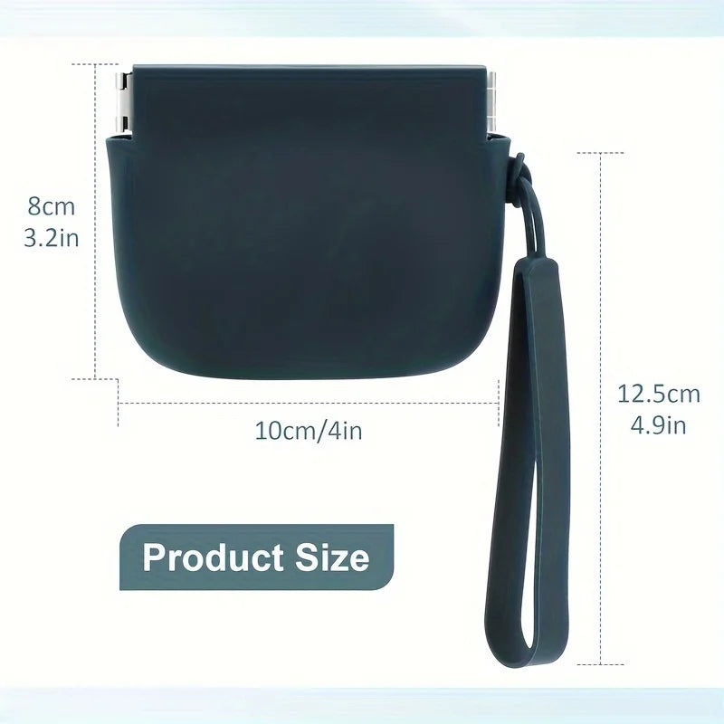 Sac de friandises Portable en Silicone pour chien, 1 pièce, Train pour chien, collations, poches, sac de marche, formation pour chien, stockage des aliments, fourniture de produits